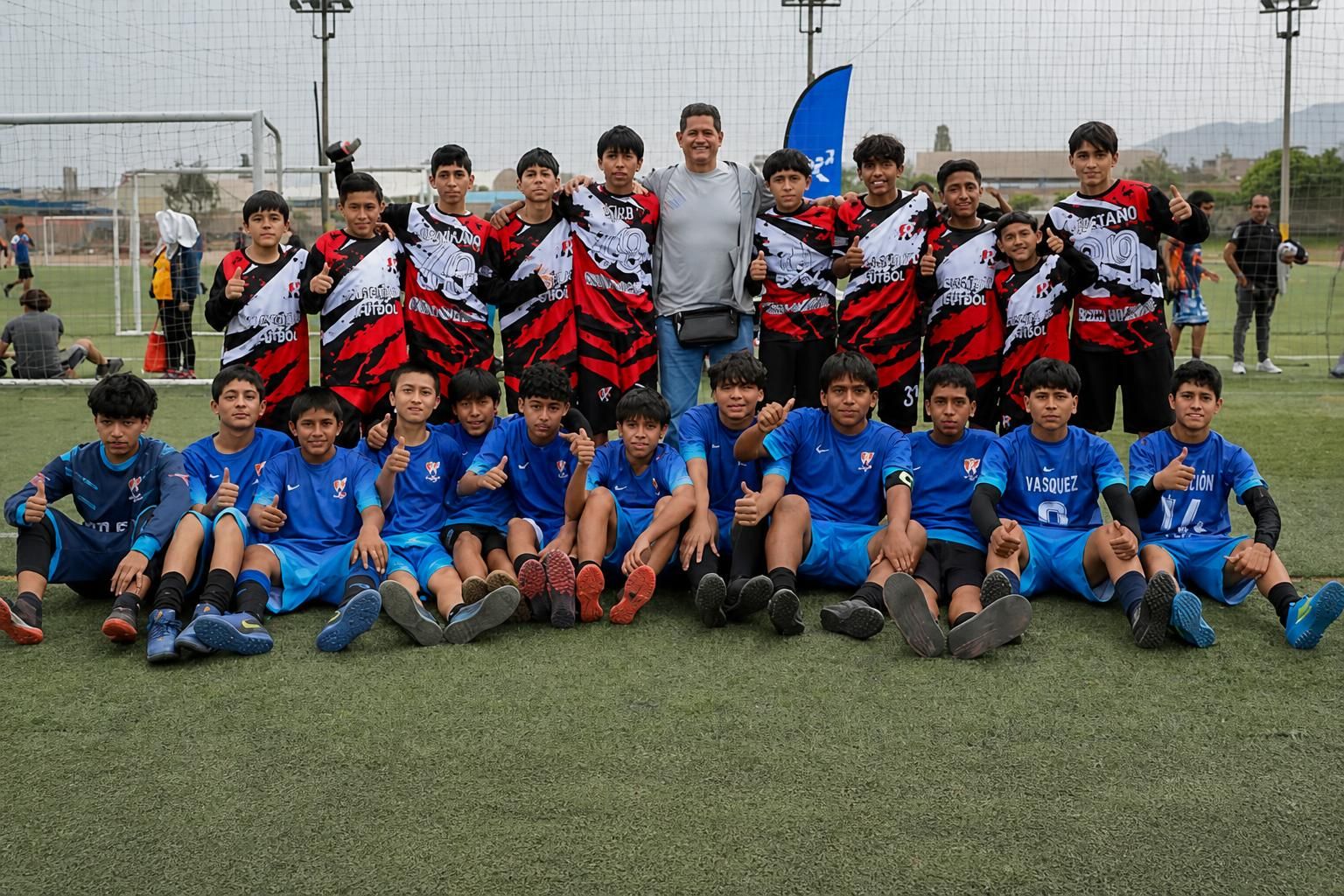 Cientos de alumnos de la Academia IPD disputaron las finales intersedes de fútbol y voleibol