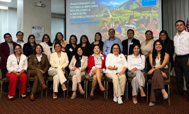 Digesa y UNICEF analizan sistemas alimentarios saludables en mesa multisectorial