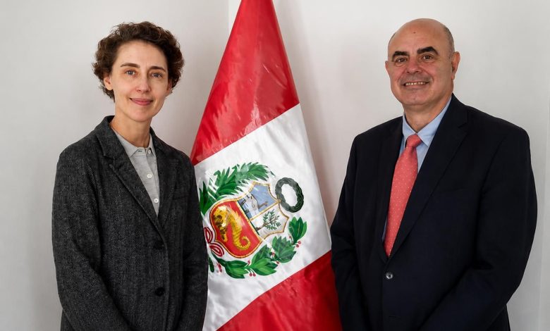 Embajador Salamanca se reúne con la embajadora de Dinamarca designada en Perú