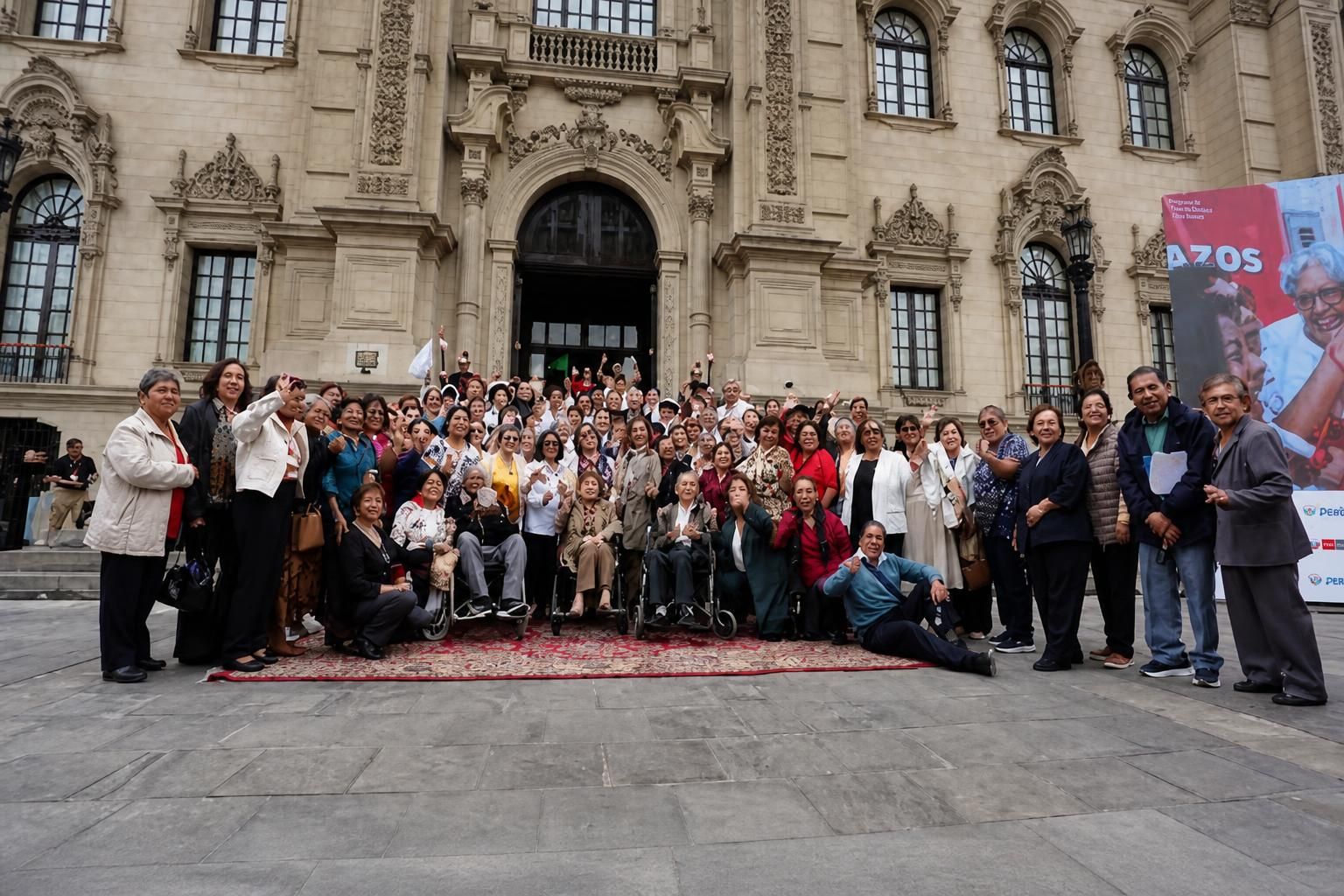 Gobierno celebra Día Nacional de la Persona Adulta Mayor con pensionistas