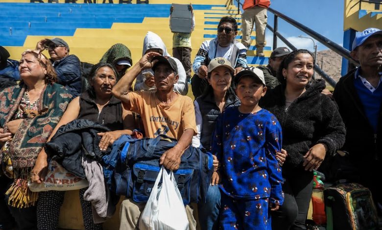 Keiko Fujimori supervisó el traslado aéreo de más de 165 personas varadas en Arequipa