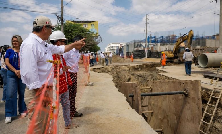 Lambayeque: aceleran obras de agua y saneamiento ante la visita del papa León XIV