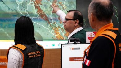 MIDAGRI monitorea la sierra central ante fenómenos climáticos Dana Aníbal y Niño