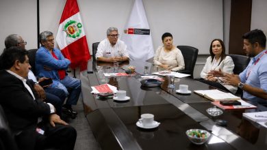 Ministerio de Vivienda expone a senadora Martha Moyano su estrategia frente al Fenómeno El Niño