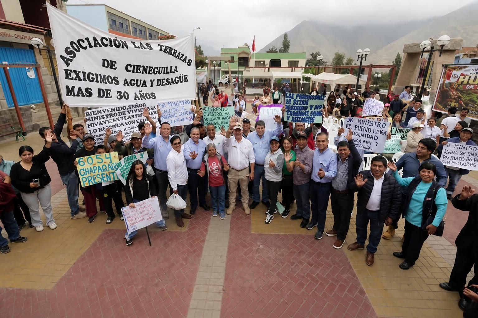 Ministerio de Vivienda supervisa proyectos de agua y saneamiento en Ate, Cieneguilla y Lima Sur