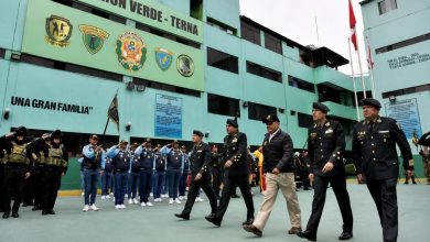 Ministro César Astudillo reafirma respaldo del Gobierno a agentes del Escuadrón Verde
