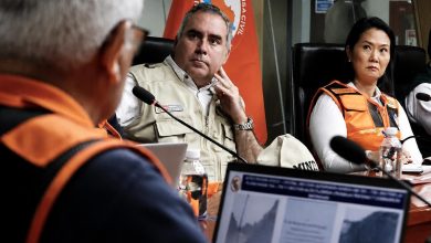 Ministro de Defensa viaja al sur para supervisar acciones ante lluvias intensas