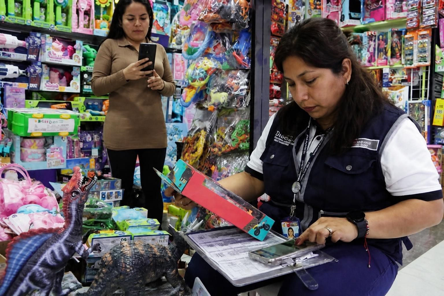 Minsa refuerza la vigilancia sanitaria de juguetes en Lima por el Día del Niño