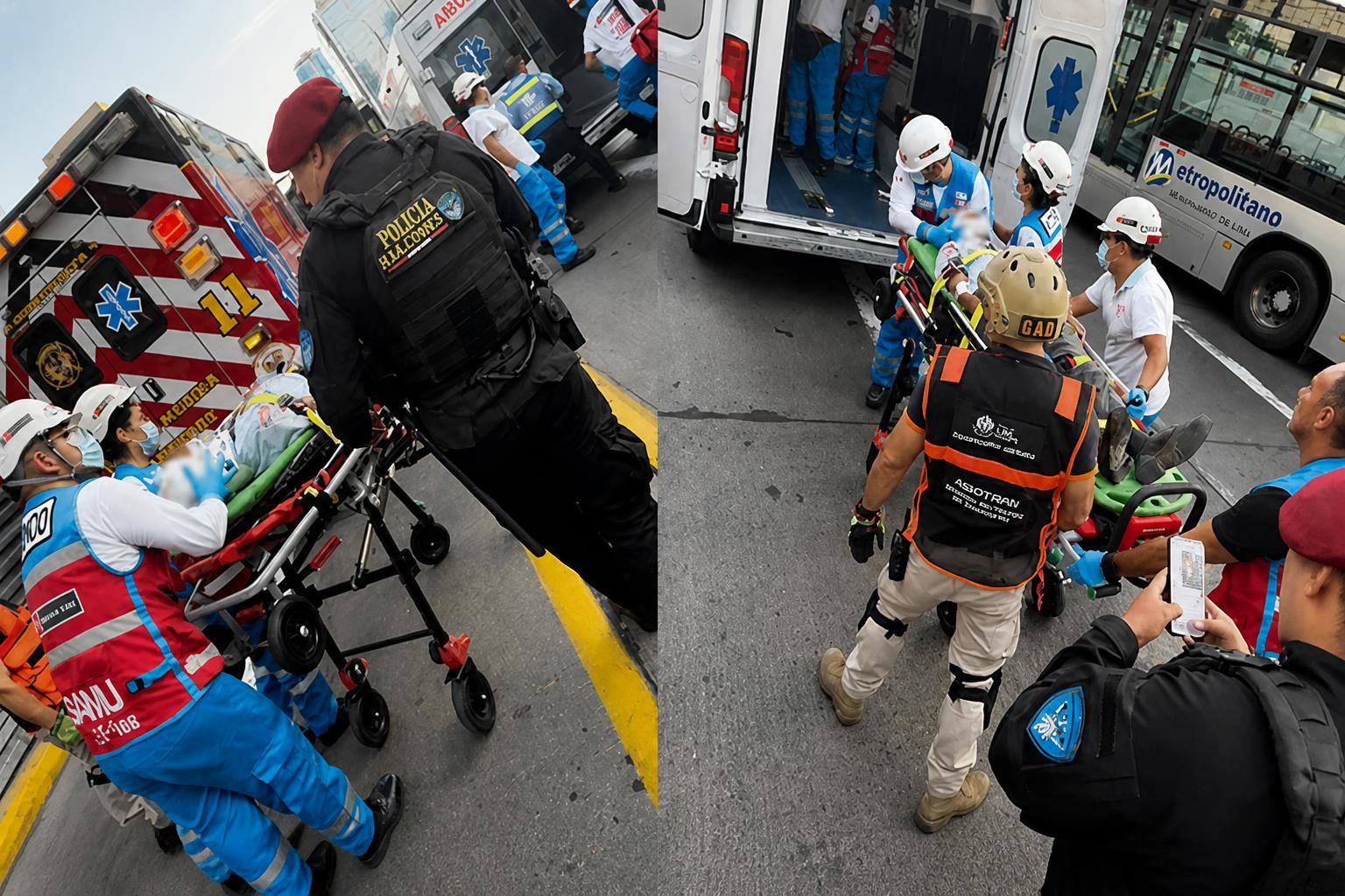Minsa: SAMU atendió más de diez mil emergencias por accidentes de tránsito en lo que va del 2026