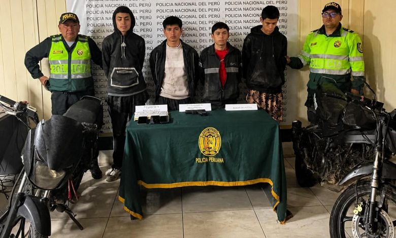 PNP captura a "Los Raqueteros de San Antonio" tras asalto armado en grifo en Huarochirí
