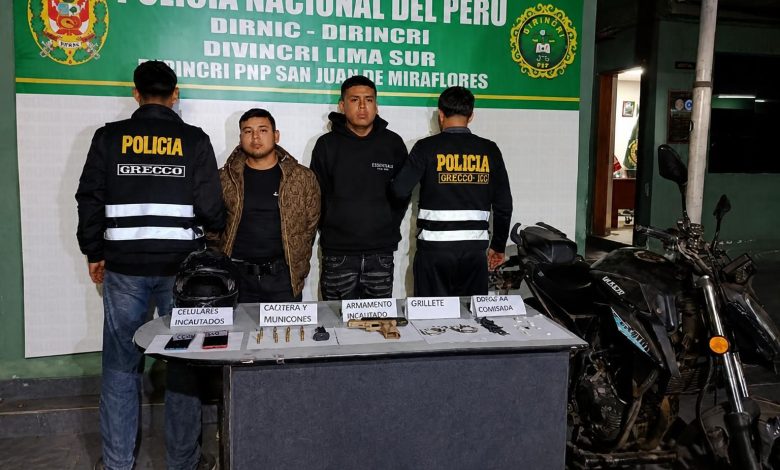 PNP captura a presuntos implicados en asesinato de dirigente de olla común en San Juan de Miraflores