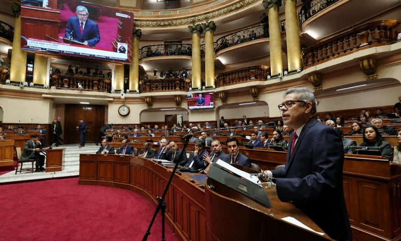 Premier Galarreta: "Este Gobierno no viene a confrontar, viene a resolver problemas"