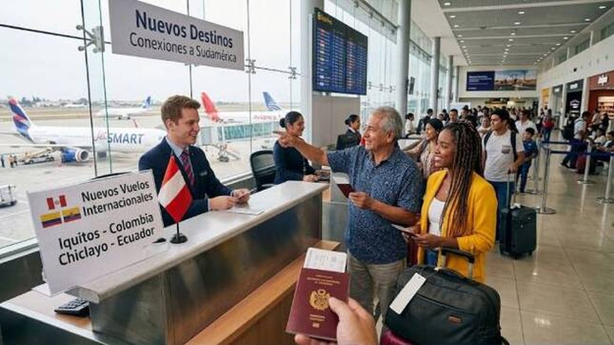 MTC impulsa nuevas rutas aéreas internacionales desde Iquitos y Chiclayo para fortalecer la conectividad aérea regional