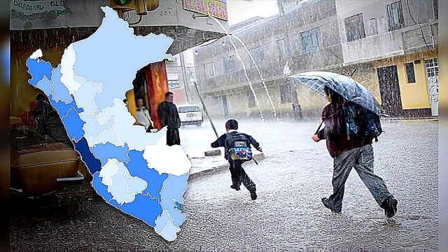 SENAMHI: lluvias excepcionales evidencian adelanto de la temporada de lluvias en la costa norte