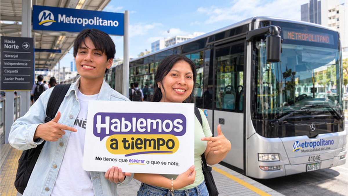 INSM y ATU difunden mensajes de salud mental en el transporte público para promover la prevención del suicidio