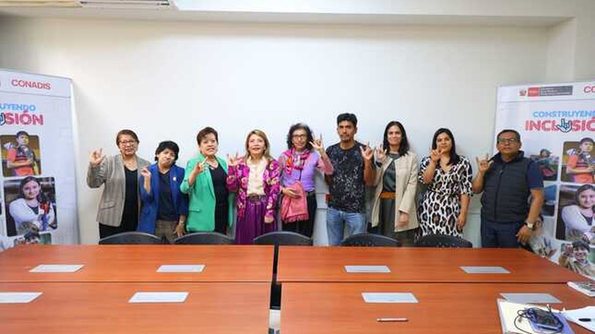 Conadis recibe aportes de la Mesa de Discapacidad y Derechos para fortalecer la inclusión