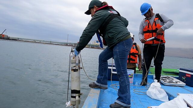 ANA realiza sexto monitoreo de calidad del agua en el litoral costero de Nasca