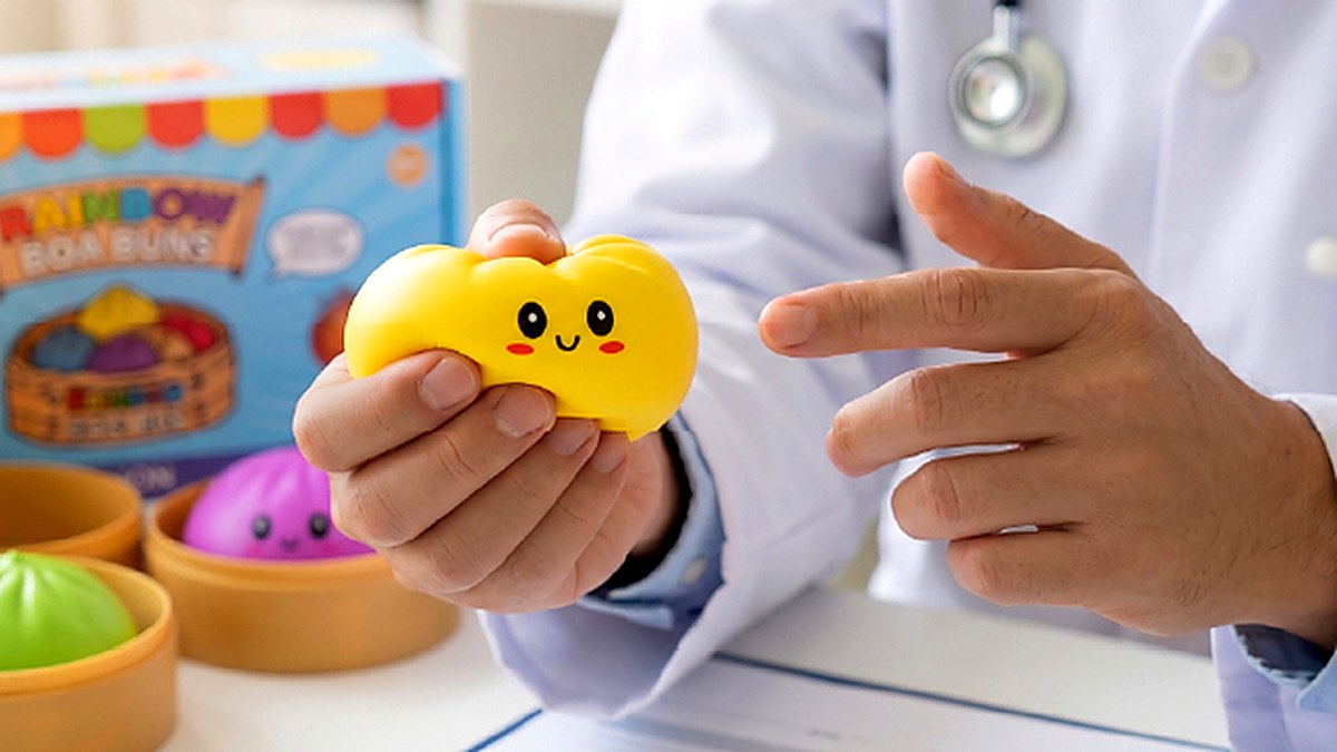 Hospital Dos de Mayo advierte sobre riesgo de juguetes tipo “squishy” con sustancias tóxicas