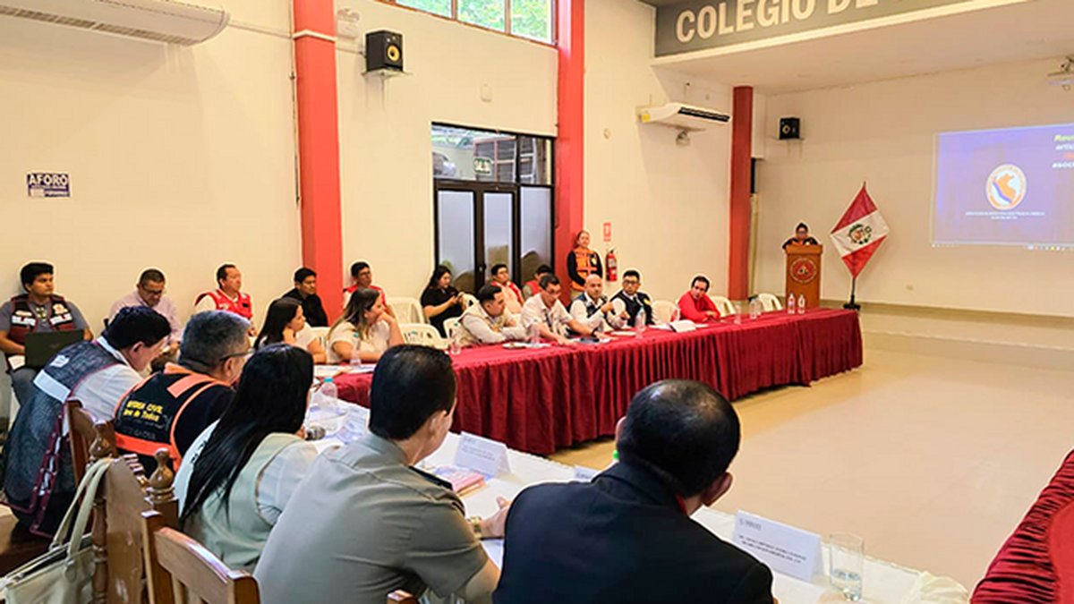 CENEPRED participa en mesa técnica ante probables impactos por lluvias asociadas al Fenómeno de El Niño 2026-2027