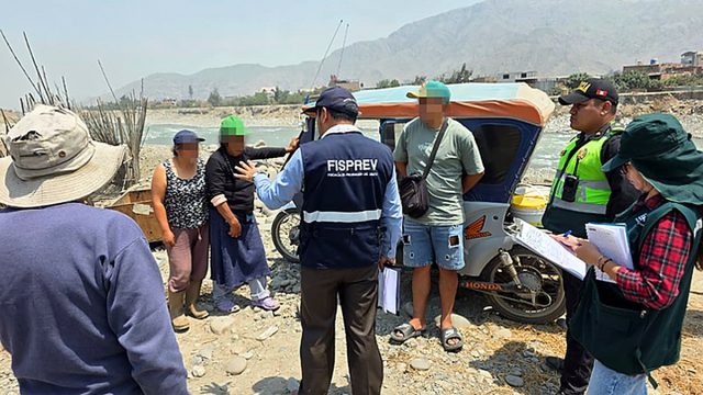 Fiscalía alerta riesgos y exhorta a la recuperación de la faja marginal del río Rímac en el distrito de Ate