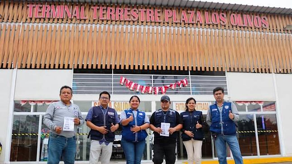 Minsa: Diris Lima Norte promueve conductas responsables en conductores y pasajeros en Terminal Terrestre Plaza Los Olivos