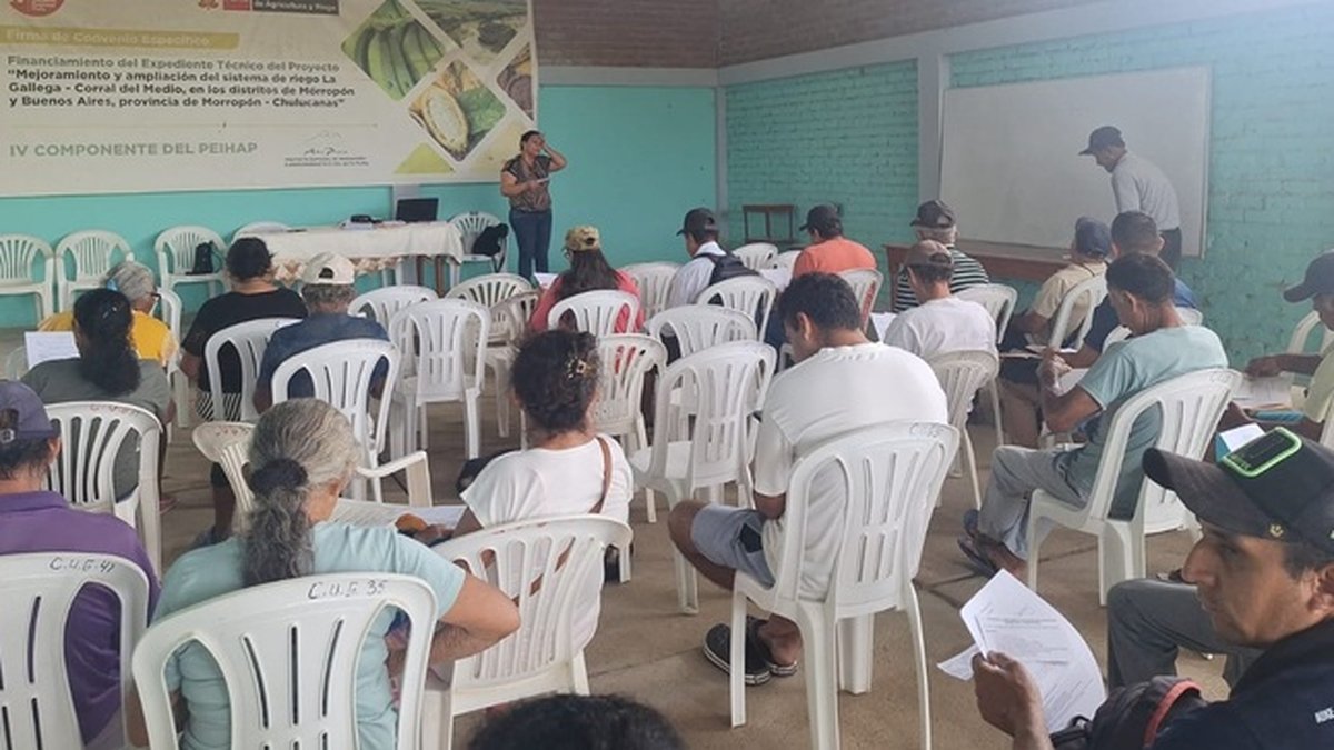Piura: ANA fortalece gestión del agua para mejorar atención a agricultores del Alto Piura