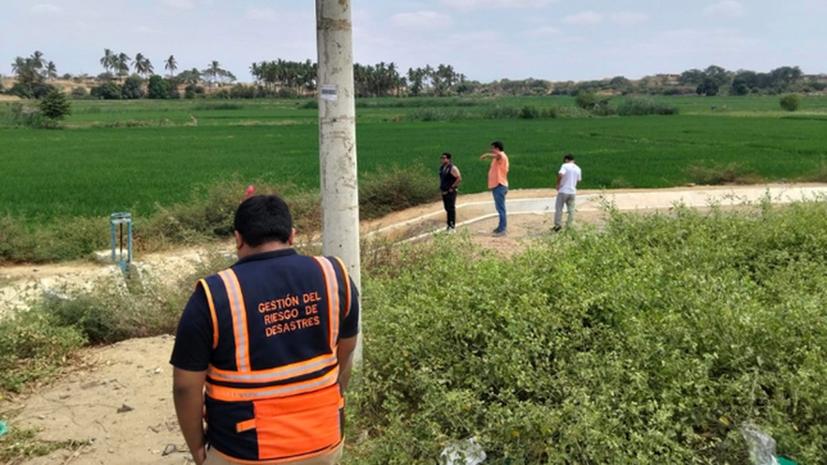 Fiscalía de Prevención del Delito de Sullana y autoridades verificaron infraestructura del drenaje y los almacenes del distrito