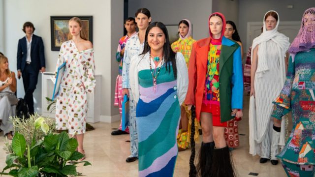 Alpaca peruana desfila en Madrid con nuevas propuestas para la moda internacional