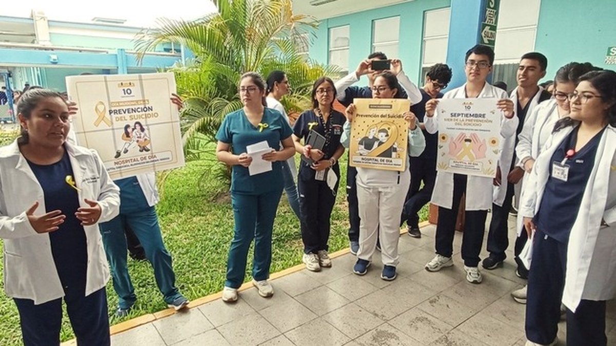 Hospital Almanzor Aguinaga conmemoró el Día Mundial para la Prevención del Suicidio