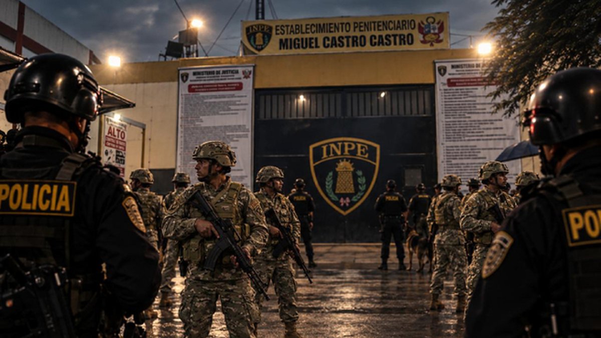 Gobierno declara estado de emergencia en cinco penales de alta peligrosidad para fortalecer la seguridad ciudadana