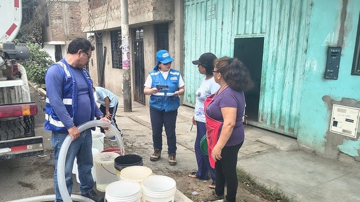 ¿Te quedaste sin agua potable? Usuarios pueden reportar incidencia y solicitar atención oportuna