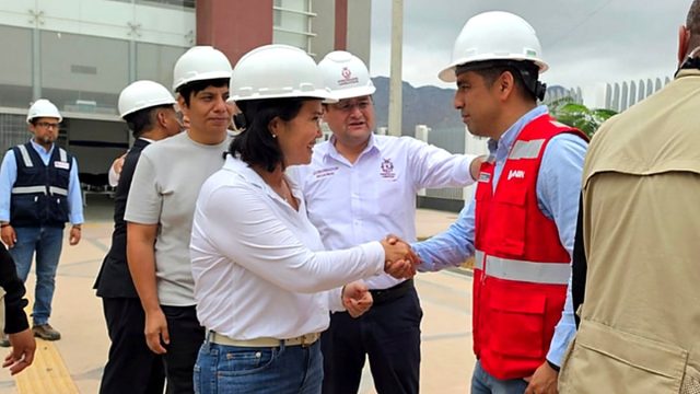 Presidenta de la República visitó nuevo Centro de Salud de Reque ejecutado por la ANIN