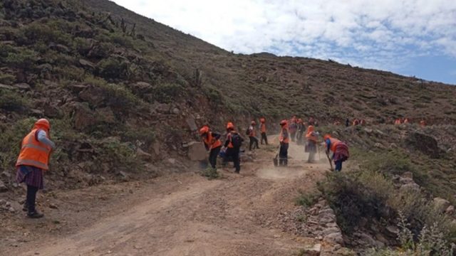 Inversión de S/ 1.3 millones mejora conectividad en 29 vías rurales de Tacna
