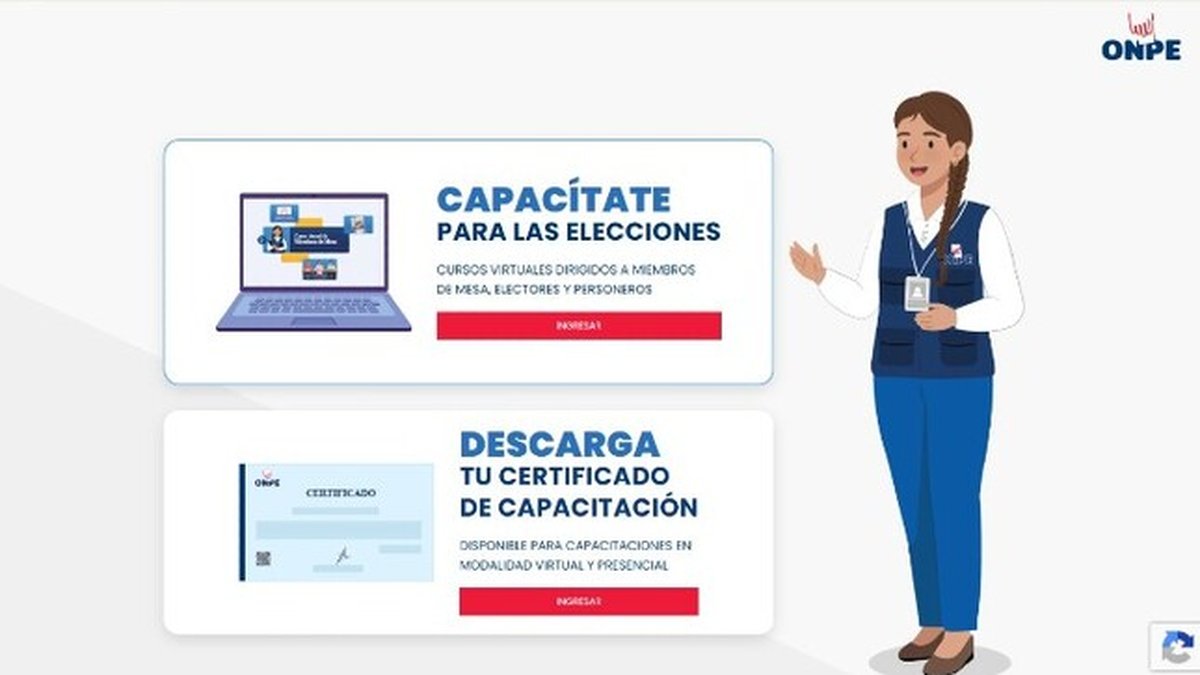 ONPE comienza capacitación presencial y virtual a los actores electorales