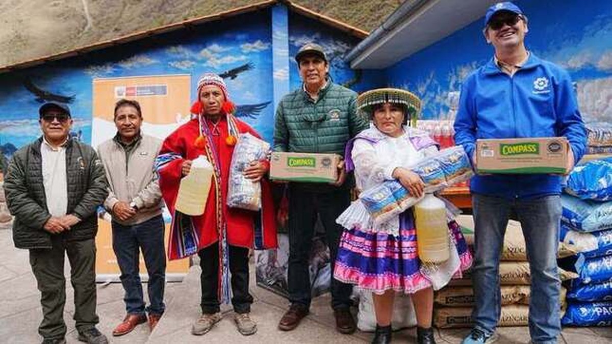 Minam entrega ayuda humanitaria y refuerza respuesta ante incendios forestales en Machupicchu