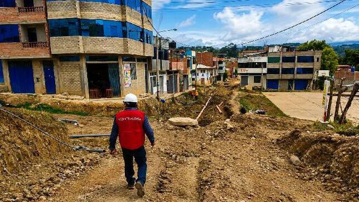 Contraloría alerta que contratista no ejecuta correctamente pavimentación de pistas en Cutervo