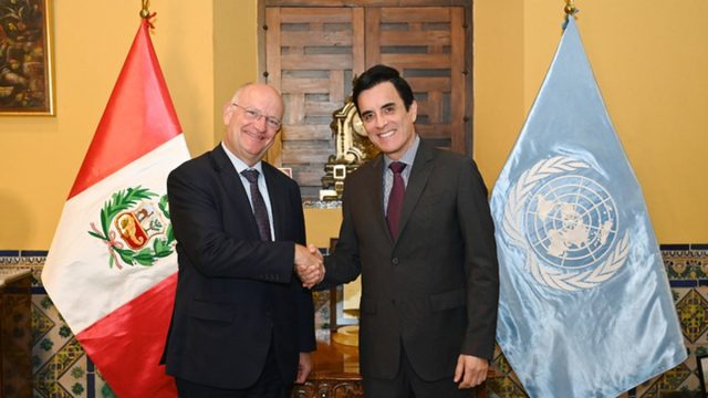 Perú y UNODC refuerzan cooperación contra crimen organizado