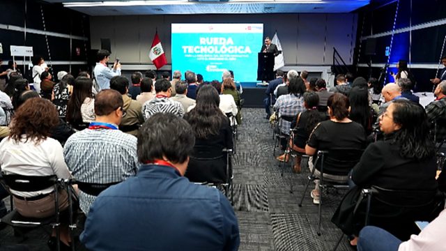 Rueda Tecnológica: PRODUCE conecta a 12 empresas innovadoras con potenciales usuarios de soluciones frente al Fenómeno El Niño