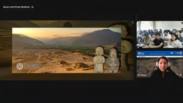 Acerca a tus estudiantes a la Civilización Caral a través de una mediación virtual gratuita