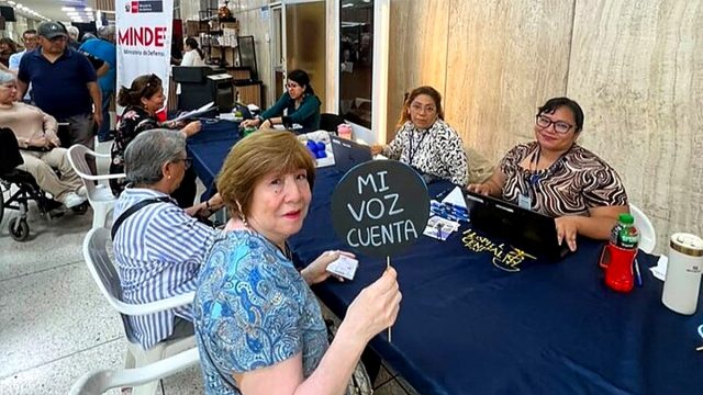 Mindef brindó más de 2700 atenciones a pensionistas de las Fuerzas Armadas a través de mesas itinerantes