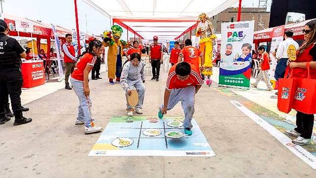 PAE promueve la inclusión de productos regionales en la alimentación escolar en Feria Multiprogramas del Midis