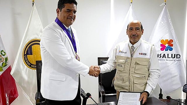 SUSALUD y Colegio Médico del Perú unen esfuerzos para fortalecer la protección de los derechos en salud