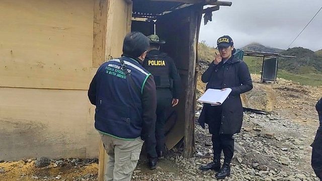 FEMA de Cajamarca logra prisión preventiva de 7 meses para cinco investigados por minería ilegal en La Encañada