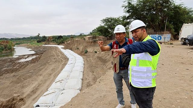 PEOT reporta 96 % de avance en obra de protección del CP. Rinconazo