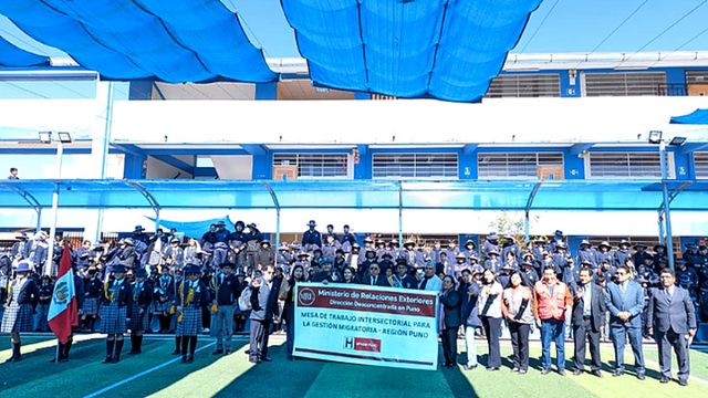 MTIGM Puno inaugura ciclo de charlas sobre migración y trata de personas en Juliaca