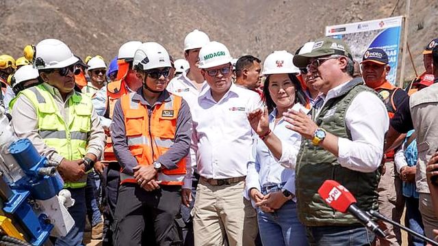 Midagri a través de la ANA inicia instalación de la primera barrera dinámica en la quebrada Cupiche