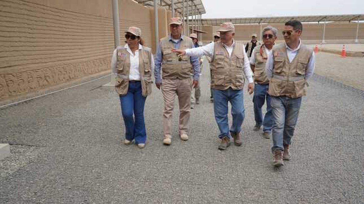 Ministro de Cultura supervisa Chan Chan y sitios arqueológicos de La Libertad ante posibles efectos del Fenómeno de El Niño