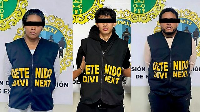 Mininter: PNP golpea a la extorsión y captura a “Los Pepe”