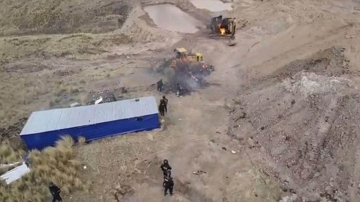 FEMA y Fiscalía de Extinción de Dominio de Cusco asestan golpe a la minería ilegal en Chumbivilcas