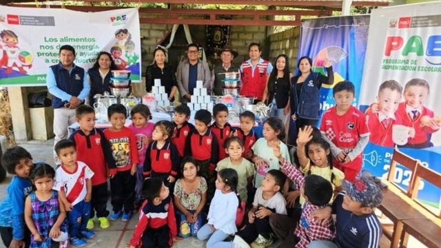 Apurímac: estudiantes de Curahuasi reciben implementos de cocina para la adecuada preparación y consumo de alimentos del PAE